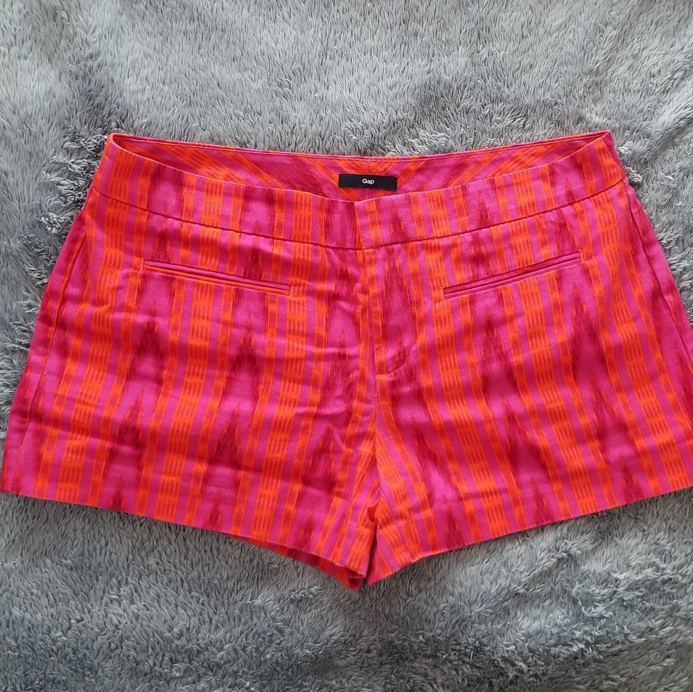Pink and orange Gap shorts